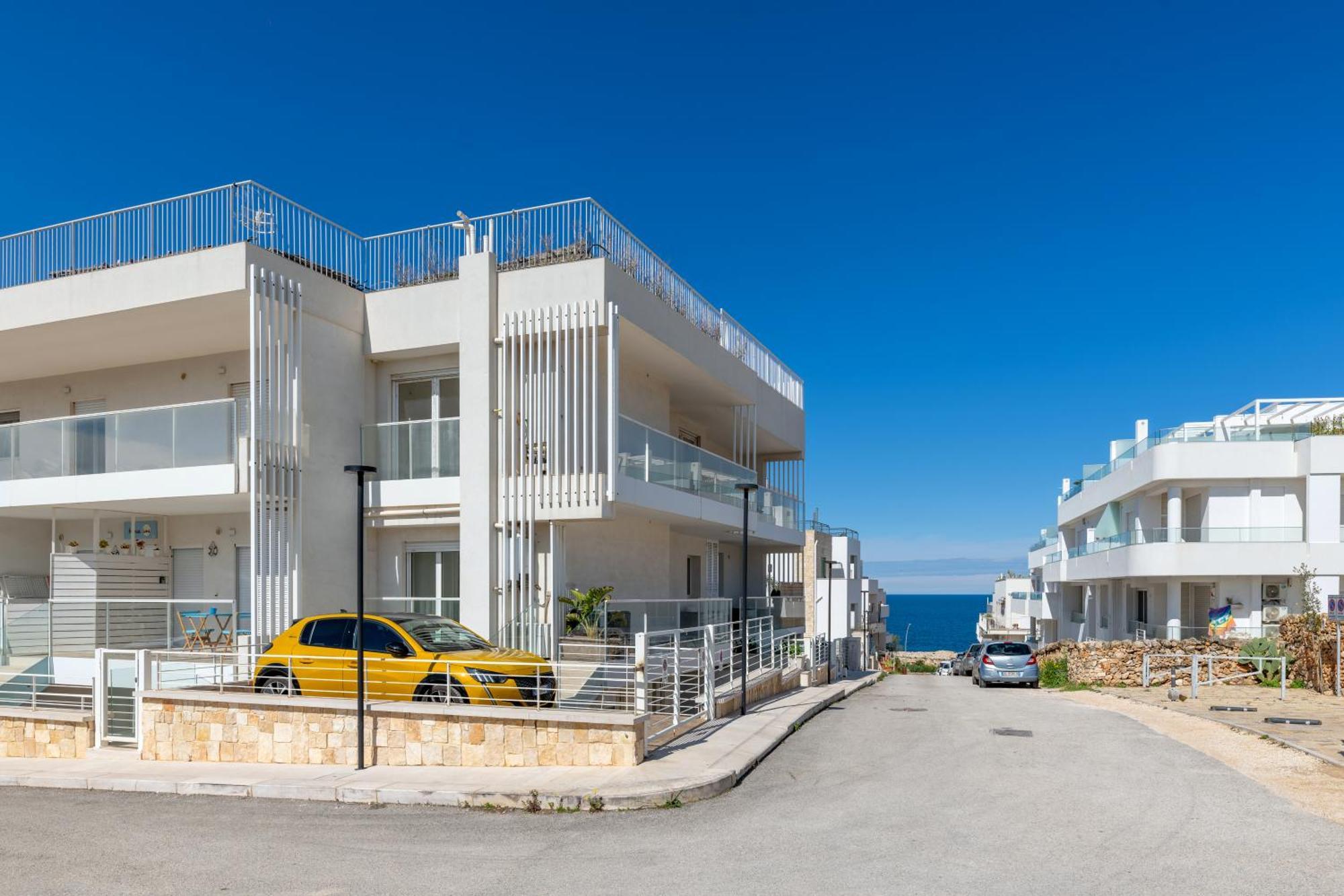 Cozy Marine Apt With Jacuzzi - 250Mt From Sea โปลีญาโนอามาเร ภายนอก รูปภาพ